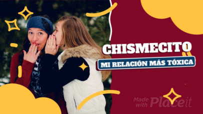 Influencer-Themed Intro Video Template With a Relationship Gossip Vlog 7915d 8612