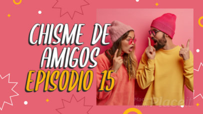 Intro Video Generator for a Friendship Gossip Episode Vlog 7149q 8613