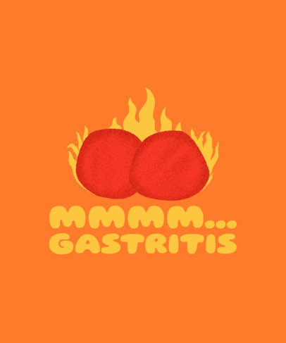 Funny T-Shirt Design Creator Inspired by a Mexican Candy Theme