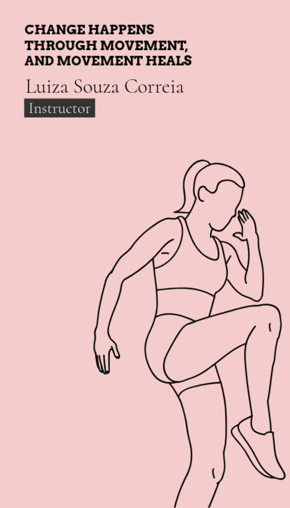 Creative Business Card Template for Personal Trainers