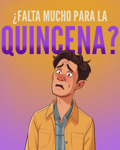 Instagram Post Creator Featuring a Payday-Themed Meme 6690c