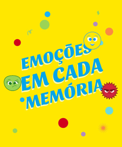 T-Shirt Design Maker With Colorful Feeling Graphics Inspired by an Emotions Film