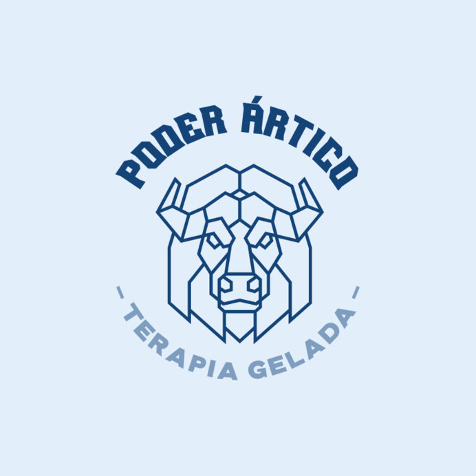 Logo Generator with a Bull Head for an Ice Therapy Studio