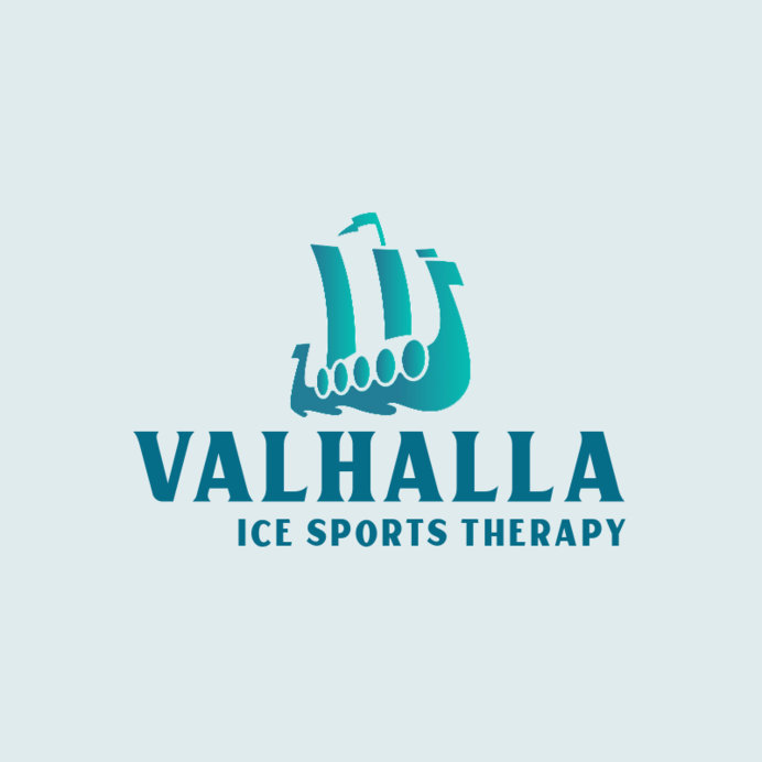 Ice Therapy Logo Maker for a Wellness Recovery Center