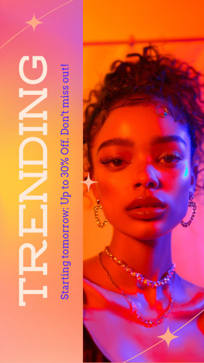 Instagram Story Template for a Jewelry Discount Offer 6661c