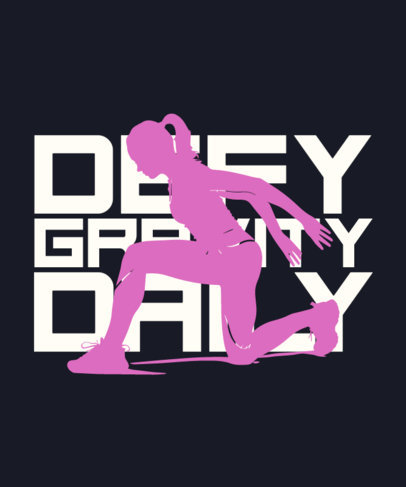 T-Shirt Design Creator Featuring a Training Calisthenics Theme 6684c