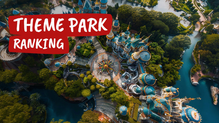 Placeit - YouTube Thumbnail Creator for a Theme Park Ranking Vlog