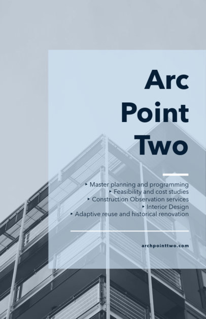 Flyer Maker with Transparent Shape Background for Text