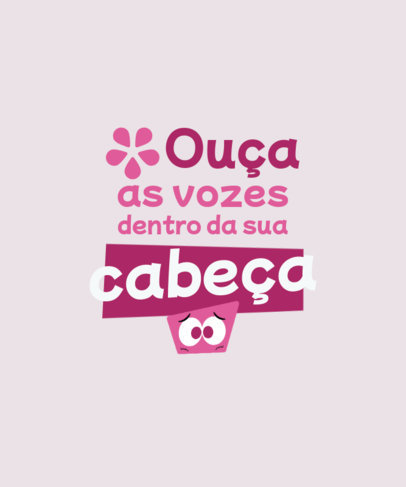 T-Shirt Design Generator With an Emotions Film-Inspired Theme 6560i