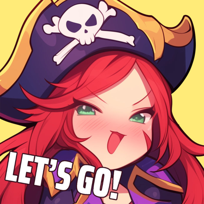 Avatar Generator with a Battle Arena Game-Inspired Girl with a Pirate Hat