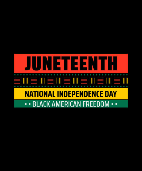 Placeit - T-Shirt Design Creator Featuring a Black American Freedom Theme