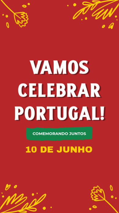 Holiday Instagram Story Creator to Celebrate Portugal Day