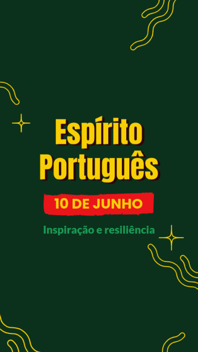 Quote Instagram Story Template for Portugal Day 6580g