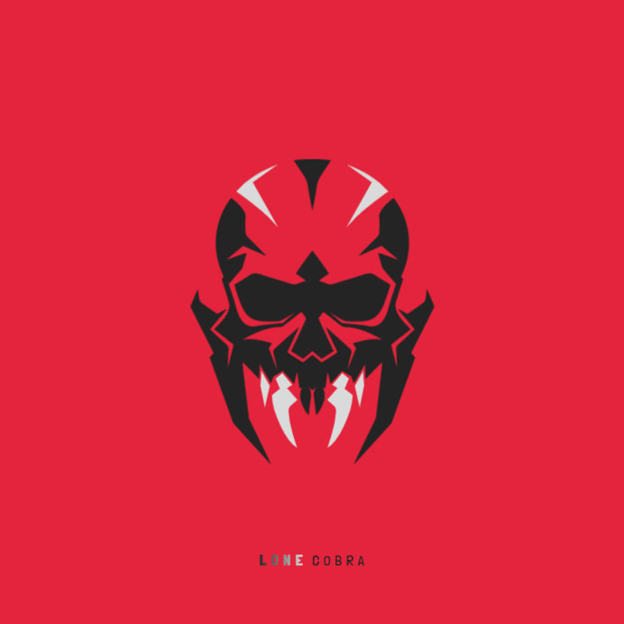 Logo Generator with an Abstract Skull Graphic Inspired by a Military Shooting Game