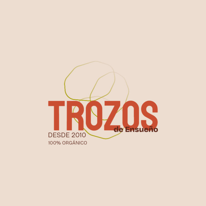 Logo Maker Featuring Abstract Silhouettes for a Psychedelic Snacks Brand