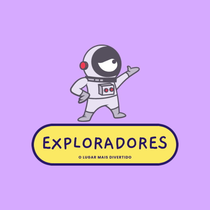 Educational Logo Maker With an Astronaut Graphic for a Kids Content Creator