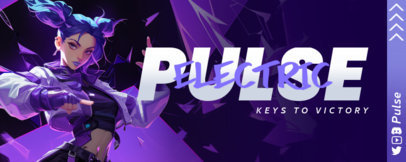 Twitch Banner Maker with a Woman Inspired by a Tactical Shooter Game ed7066