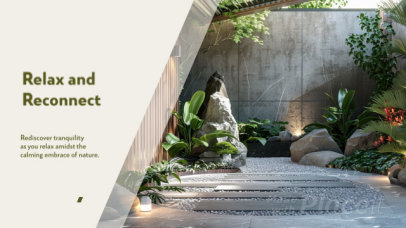 Spa-Themed Slideshow Video Maker Featuring Wellness Services 1563f 8650