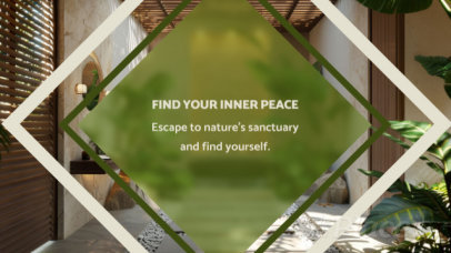 Slideshow Video Creator Featuring Information for a Spa and Wellness Center 450g 8652