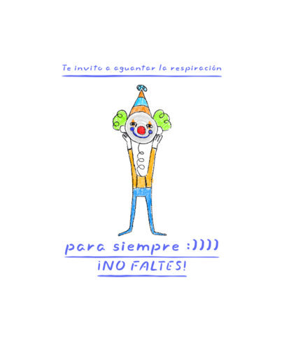 Funny T-Shirt Design Template Featuring a Cynical Clown Graphic
