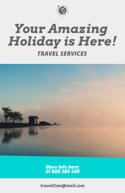 Travel Agency Flyer Maker for Travel Services