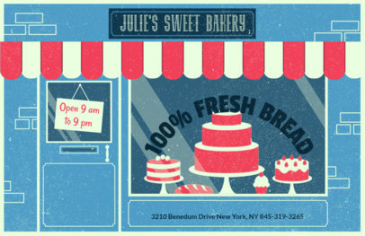 Online Flyer Maker for Bakeries