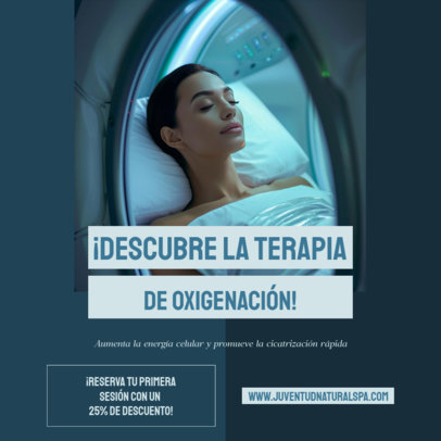Instagram Post Generator to Promote Hyperbaric Oxygen Therapy