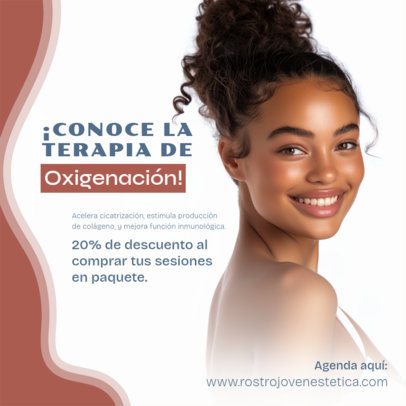 Instagram Post Creator for an Oxygen Therapy Sale