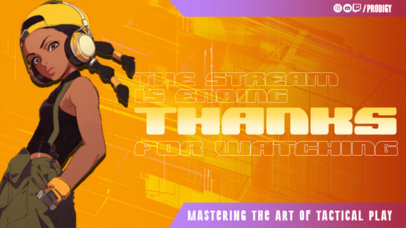 Twitch Screen Generator for Anime Enthusiasts Featuring a Shooters Theme