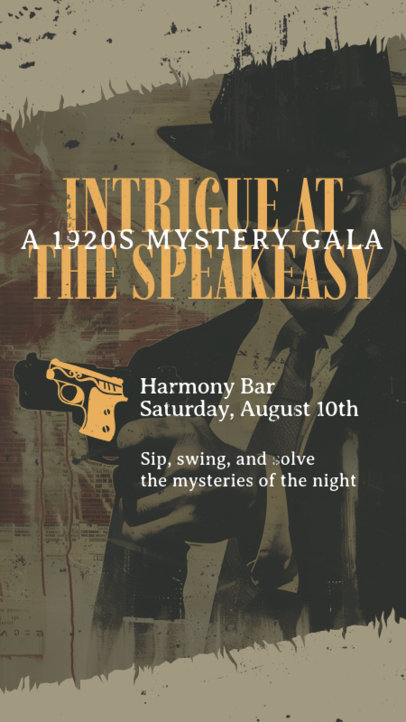 Instagram Story Generator for a Mystery Immersive Adventure 6590b