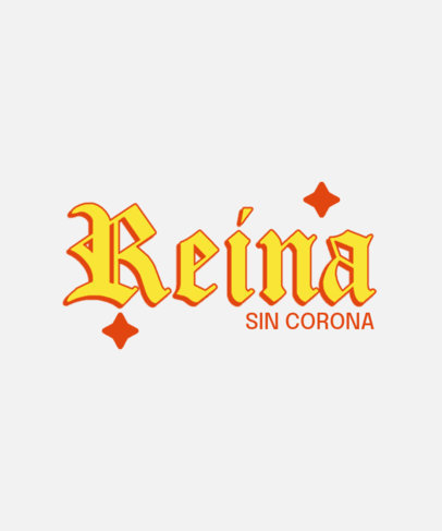 T-Shirt Design Generator with a Funny Quote by a Latin Woman ed7085a