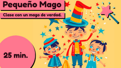 AI-Generated YouTube Thumbnail Template for a Children's Entertainment Channel