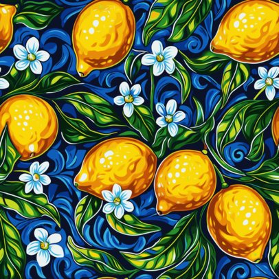 Print Pattern Maker Featuring a Lemon-Styled Layout