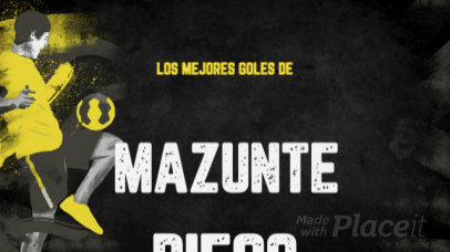 Sports Intro Video Maker for a Best Soccer Player Goals Vlog 5476a-8783