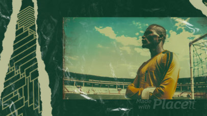 Soccer Intro Video Generator Featuring a Best Goalkeepers Theme 2143h 8776