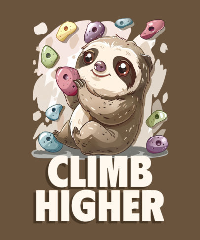 T-Shirt Design Generator Featuring an Illustrated Koala with a Cute Face