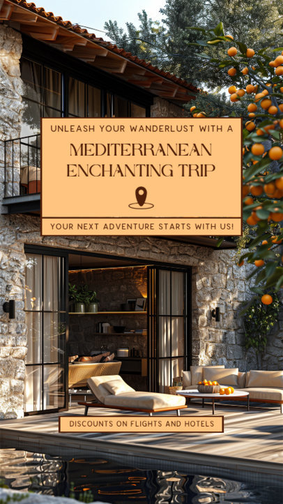 Instagram Story Creator to Advertise a Mediterranean Trip 6739b