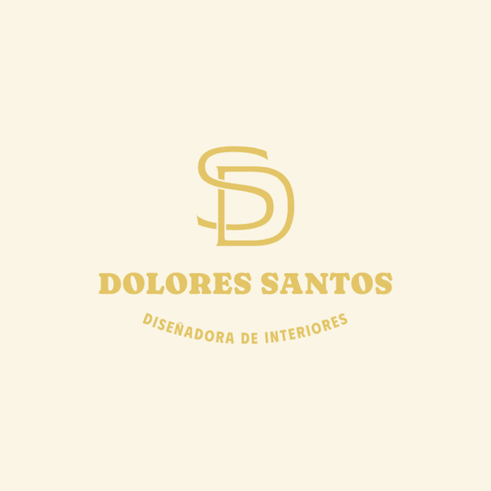 Logo Maker with Interlocking Letters for an Interior Designer