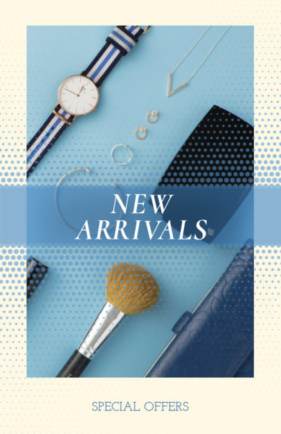 Flyer Maker Template for Jewelry and Makeup Ad 322b