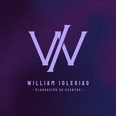 Event Planning Service Logo Generator Featuring Interconnected Letters