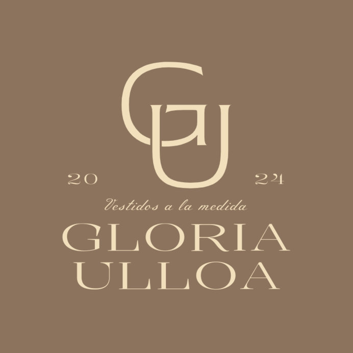 Monogram Logo Template for a Professional Fashion Designer