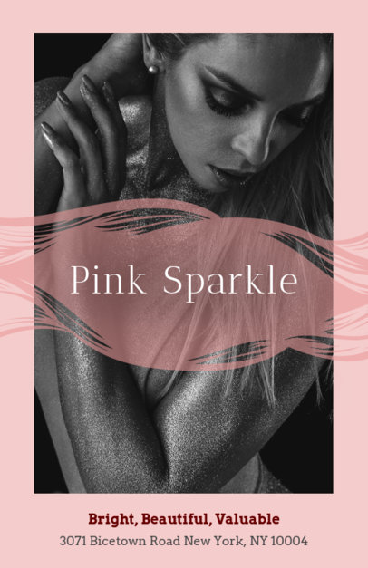 Online Flyer Maker for a Jewelry Store Pink Theme 322e