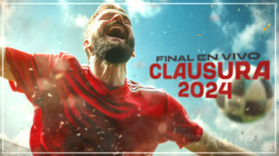 Intro Video Maker Featuring AI-Created Graphics for a Soccer Tournament Vlog 6793m 8777