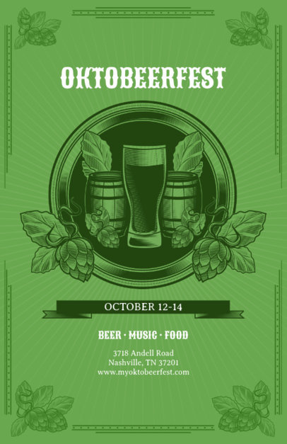 Online Flyer Maker for Oktoberfest 