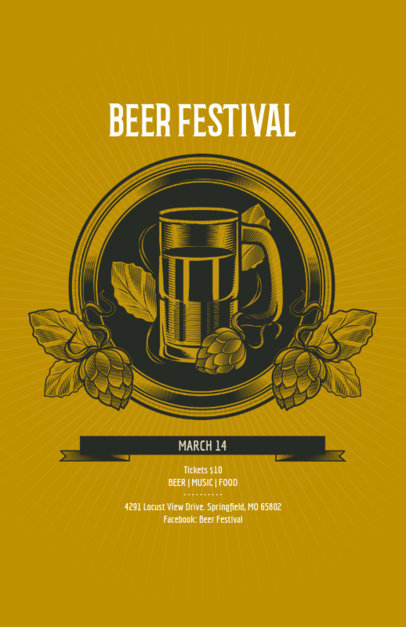 Beer Festival Online Flyer Maker 
