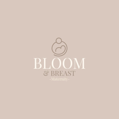 Breastfeeding Logo Creator for Maternity Lactation Services