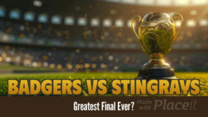 Intro Video Template for a Soccer Tournament Final Match Vlog 7848f 8772