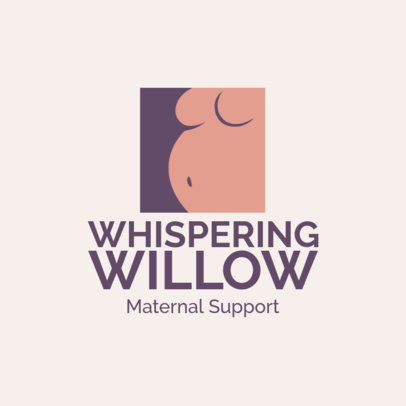 Logo Maker for a Maternal Support Service 
