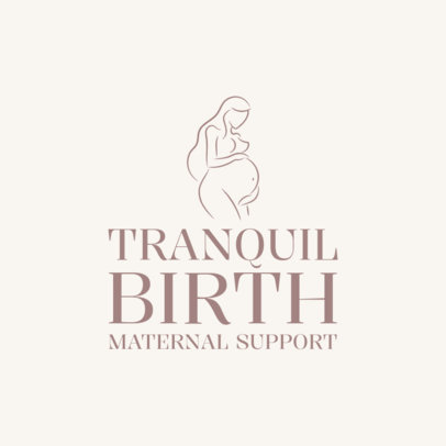 Logo Generator for a Birth Support Specialist Service