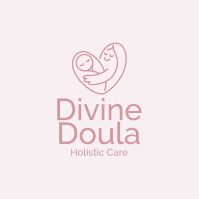 Logo Template for a Doula Specialist Support
